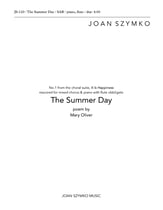 The Summer Day SAB choral sheet music cover